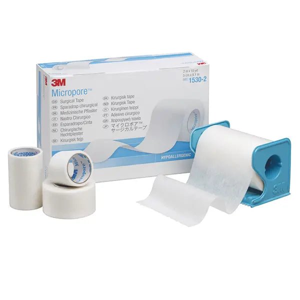 Micropore Pflaster - weiß - ohne Abroller - 3M/Solventum