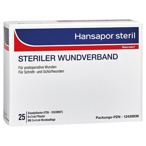 Hansapor Steril BDF - 8 x 10 cm - BSN medical GmbH