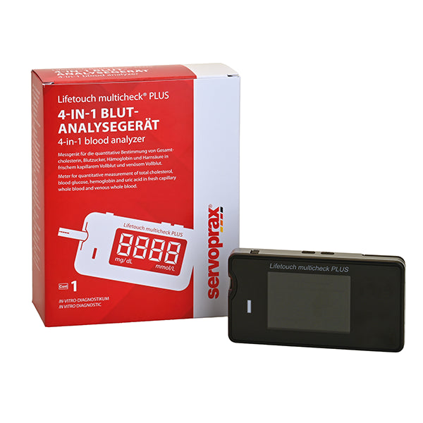 Lifetouch multicheck PLUS Blutanalysegerät 4-in-1