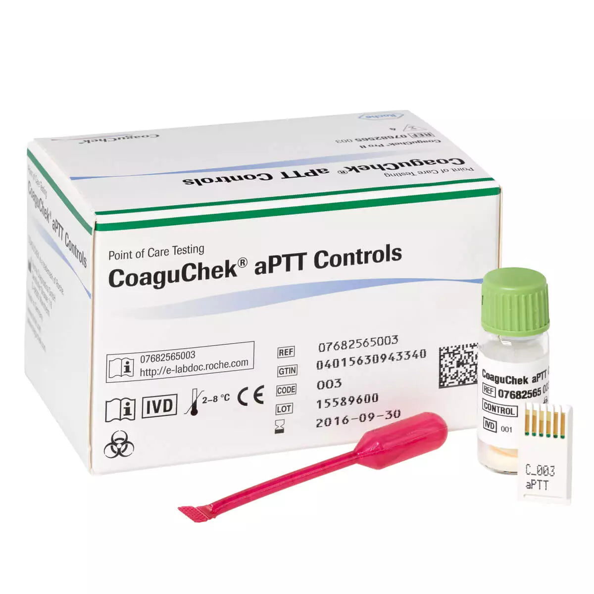 CoaguChek PRO II Controls
