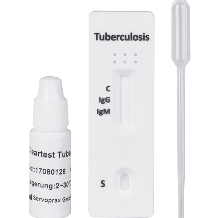Tuberkulose, Immunoassay - Schnelltest - CLEARTEST