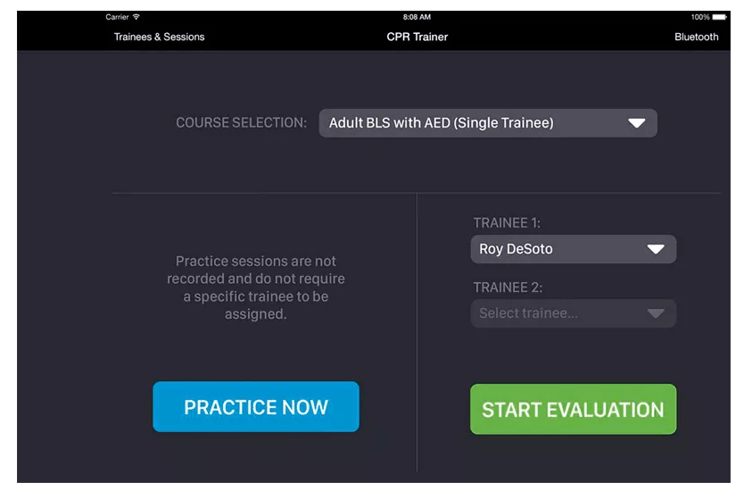 CPR Metrix Kontrollbox und iPad für CRISIS und CPARLENE Übungspuppen - Erler - Zimmer