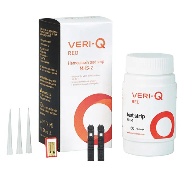 VERI - Q RED HB - Teststreifen - Servoprax