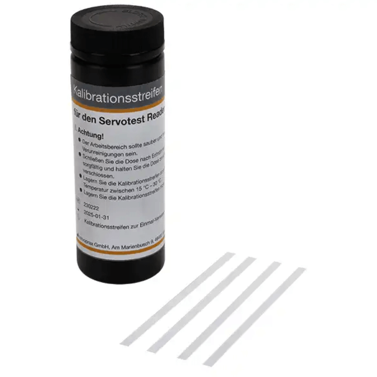 Kalibrationsstreifen für SERVOTEST Reader - Servoprax