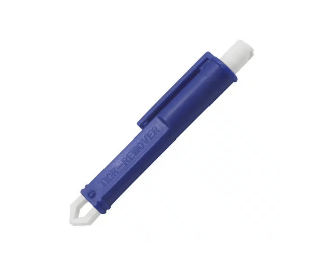 Zeckenpinzette blau - Megro