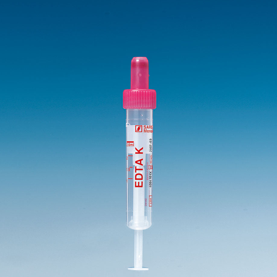 S-Monovetten, K3 EDTA, steril