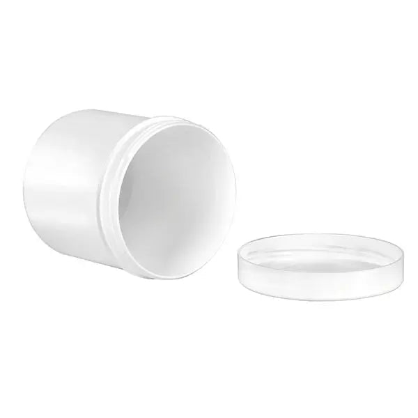 Kartell S.p.A.Schraub- / Salbendosen aus weißem Kunststoff, hygienisch, mit DeckelDocMed GmbH