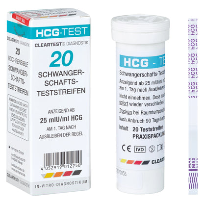 HCG - Schwangerschafts - Teststreifen lose - CLEARTEST