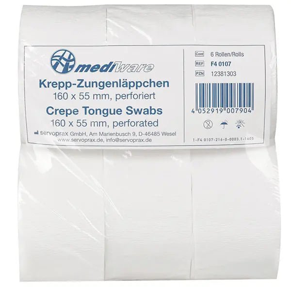 Krepp Zungenläppchen - Mediware