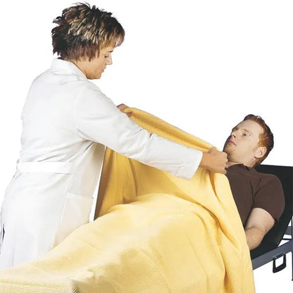 Patienten Wärmedecke - apfelgrün - ms Praxistextilien