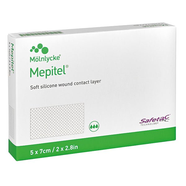 Mepitel - 5 x 7 cm. - Mölnlycke