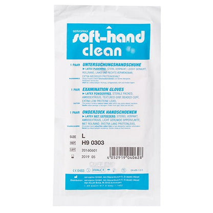Clean paarweise steril verpackt - S - klein - Soft - Hand