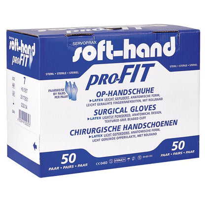 Latex - gepudert - 8 1/2 - extra groß - Soft - Hand