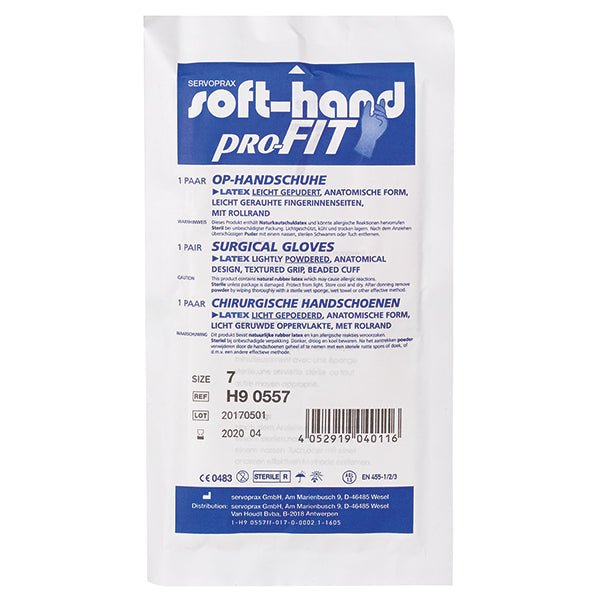 Latex - gepudert - 8 1/2 - extra groß - Soft - Hand