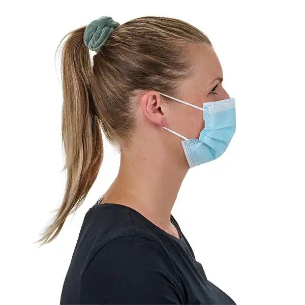 Chirurgischer Mundschutz mit Ohrschlaufen, 3 - lagig - OP - Mundschutz - Mediware