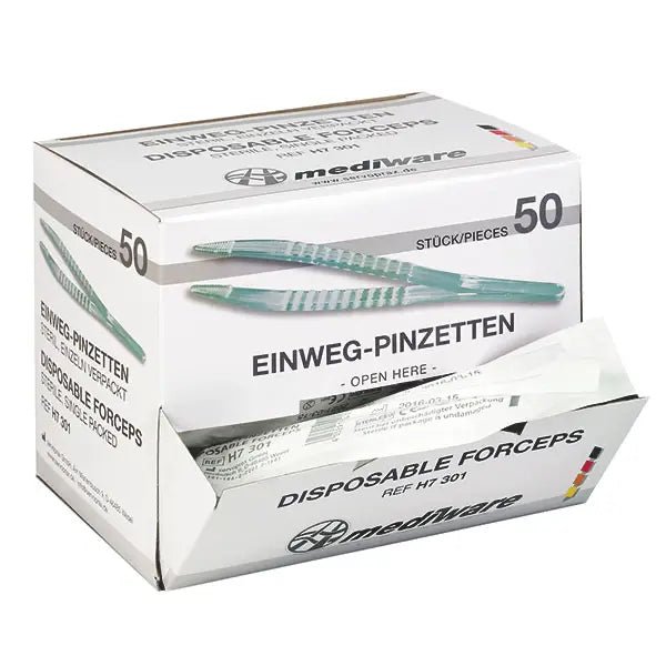Einmalpinzetten – steril - Mediware