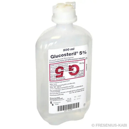 Glucosteril 5 % - 500 ml, Kunststoffflasche - Fresenius - Kabi
