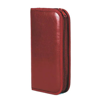 Ampullenetui Kunstleder - burgund - Servoprax