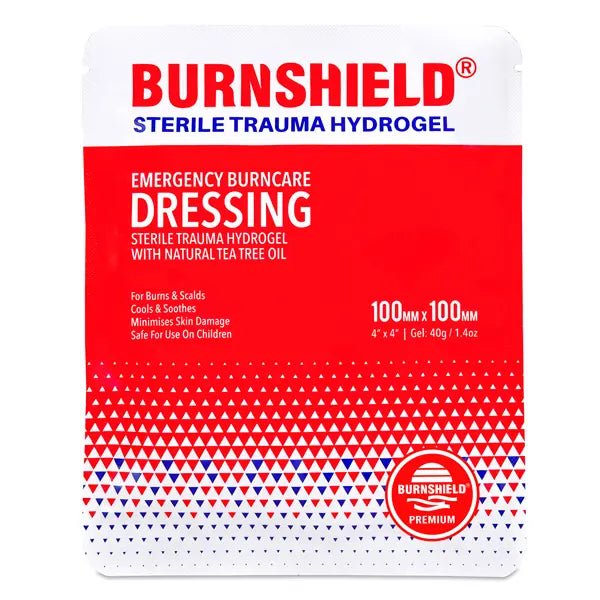 Sterile Kompressen - Gesichtsmaske - Burnshield
