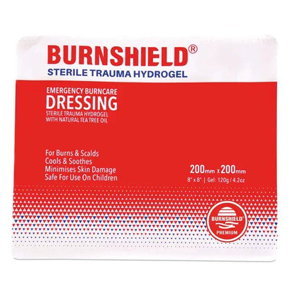 Sterile Kompressen - Gesichtsmaske - Burnshield