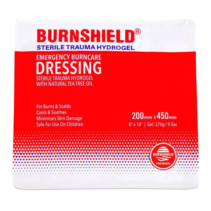 Sterile Kompressen - Gesichtsmaske - Burnshield