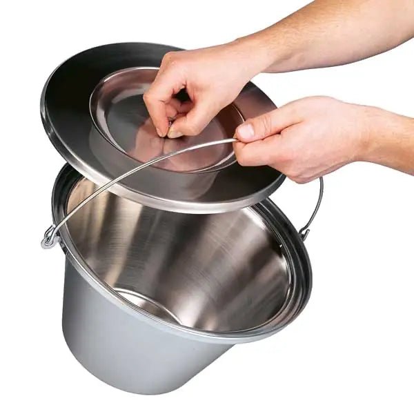 Nachtstuhl - Einsatz Edelstahl - Servoprax