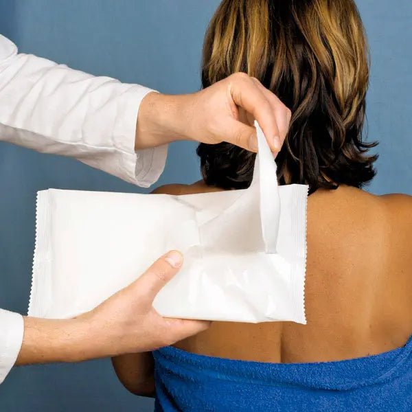 Feuchte Pflegehandschuhe für die Haut - feucht - Servoprax