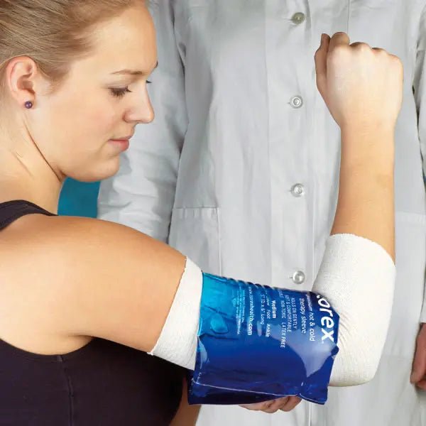 Thermal Roll - on Packs Kalt/Warm - Manschetten - Extra - Groß - Servoprax