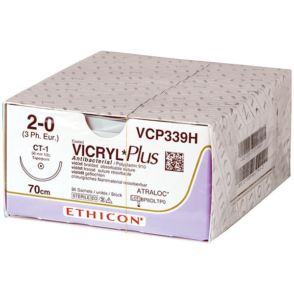 Vicryl Plusn - Plus, ungefärbt geflochten PRIME - Ethicon/Johnson und Johnson
