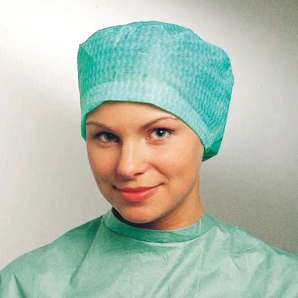 OP - Haube Kosack - grün - Mölnlycke