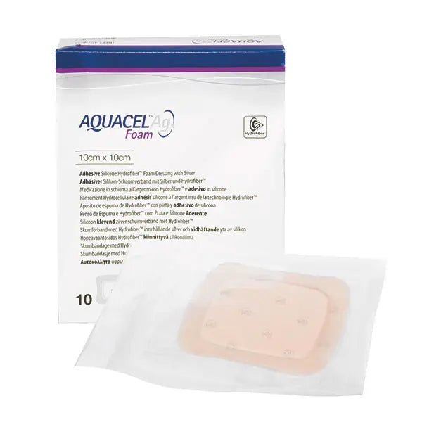 Aquacel Ag Foam - nicht adhäsiv - Convatec