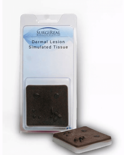 Simuliertes Gewebe mit Hautläsionen, dunkelhäutig - Erler - Zimmer