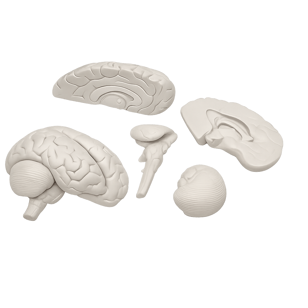 Soft - Gehirn, 8 - teilig - Erler - Zimmer