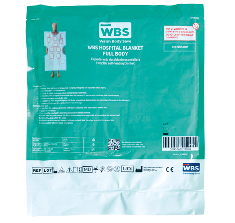 WBS Krankenhaus-Wärmedecke, Ganzkörper