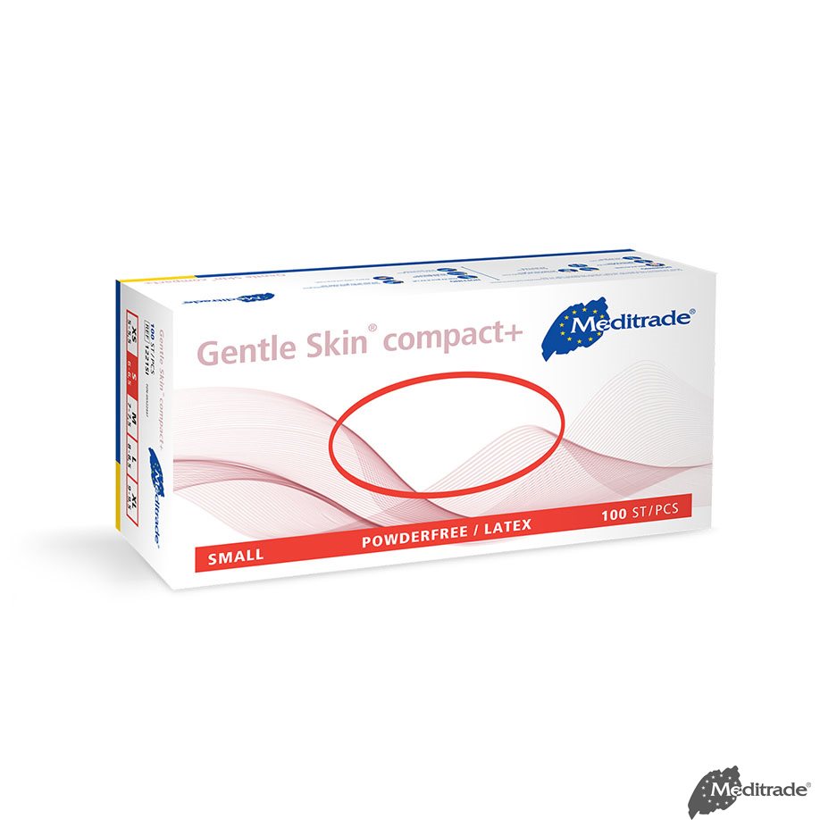 Meditrade Gentle Skin compact+ Untrersuchungshandschuhe