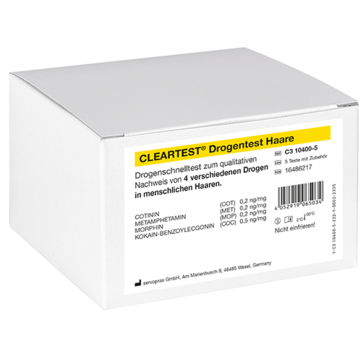 Haar Drogentest - CLEARTEST
