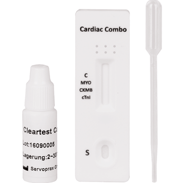 Cardio Myoglobin/CK - MB/Trop I - Cleartest