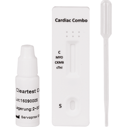 Cardio Myoglobin/CK - MB/Trop I - Cleartest