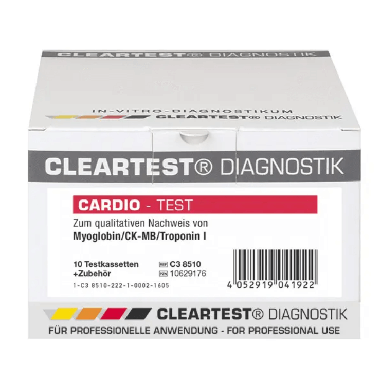 Cardio Myoglobin/CK - MB/Trop I - Cleartest