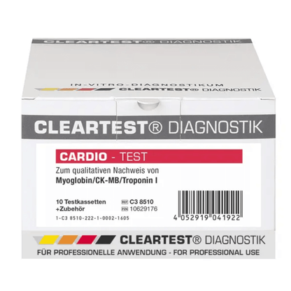 Cardio Myoglobin/CK - MB/Trop I - Cleartest