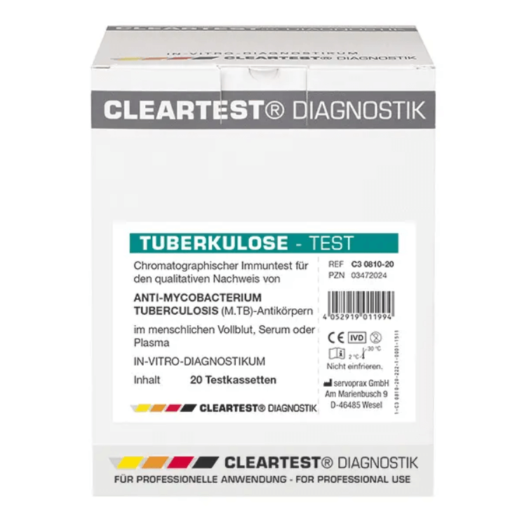 Tuberkulose, Immunoassay - Schnelltest - CLEARTEST