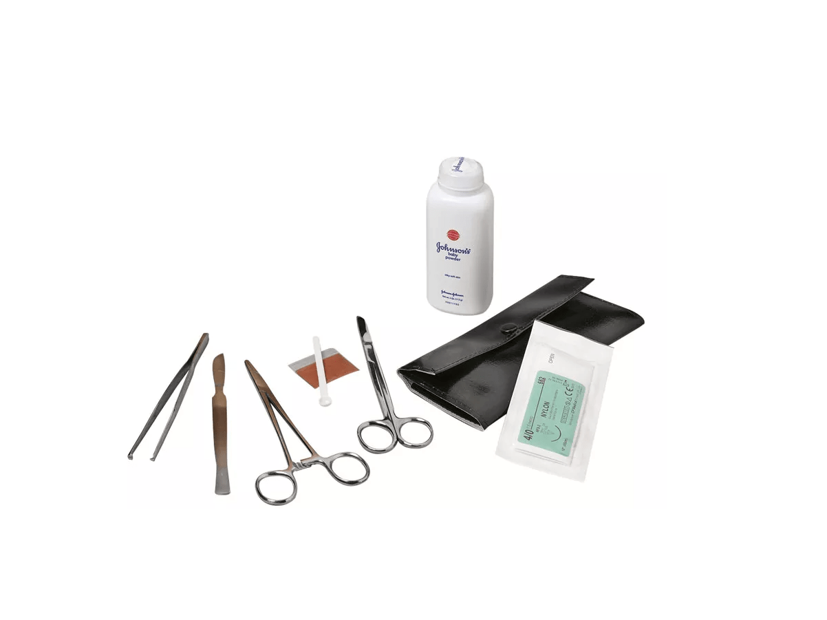 Pädiatrisches Kopf Hautnaht Set - Erler - Zimmer