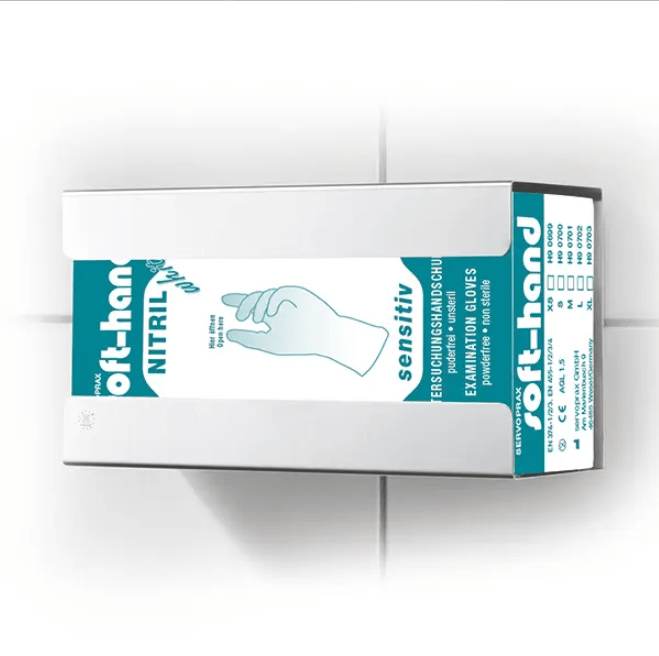 Halter F75/F90 für Handschuhdispenser - Servoprax