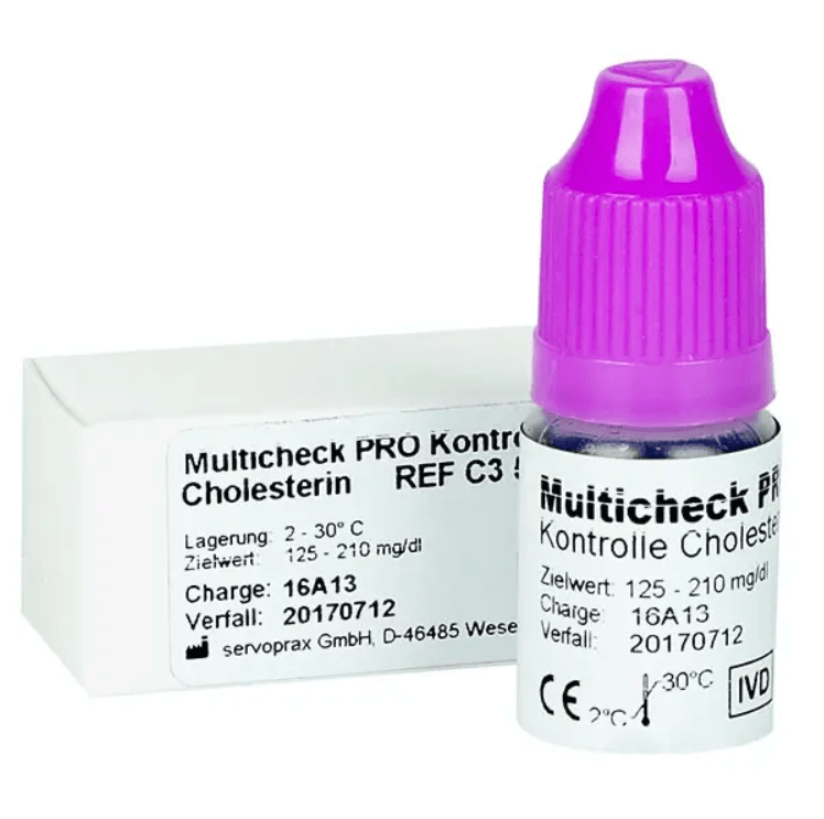 Lifetouch Multicheck PRO Kontrolllösung - Cholesterin - Lifetouch Multicheck PRO