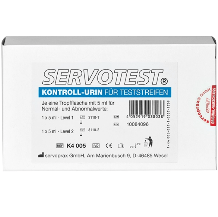 Kontrollurin - Servotest