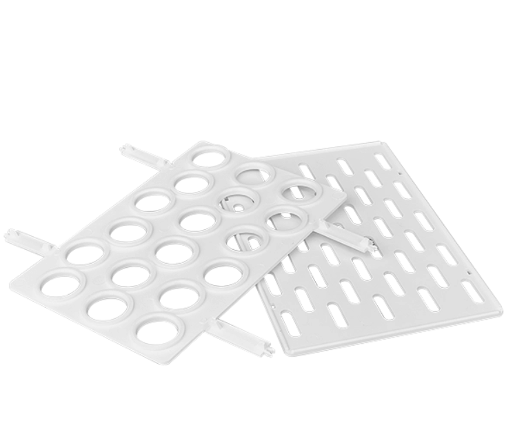 Multirack mit Rundbohrung für Cultura M Brutschrank - Almedica AG