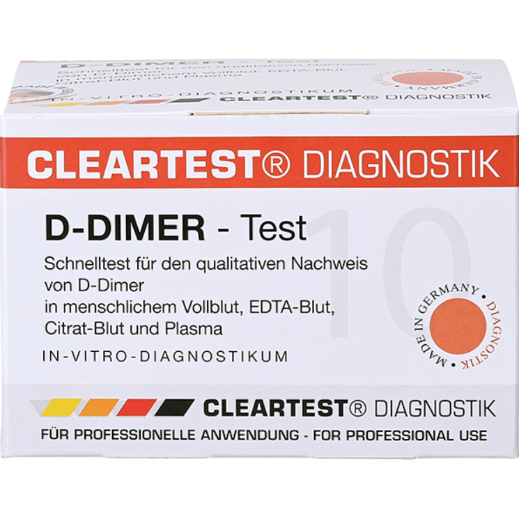 D - Dimer Schnelltest - CLEARTEST