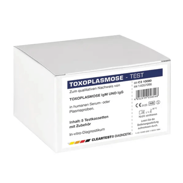 Toxo, Parasiten Toxoplasmose Schnelltest - CLEARTEST