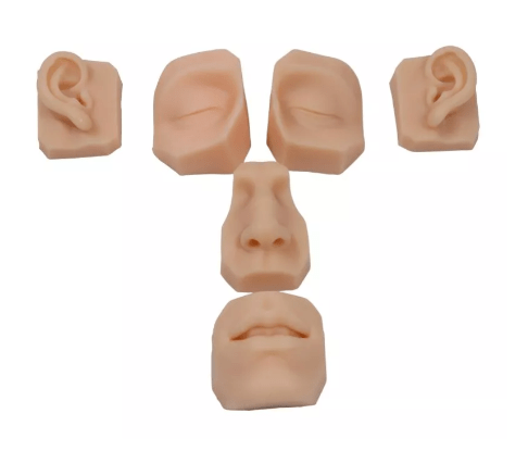 Gesichtsteile zum Nahttraining - Erler - Zimmer