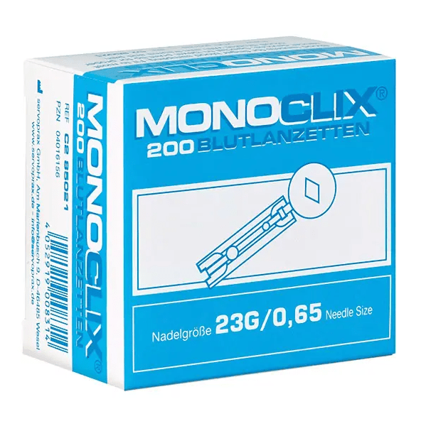 Lanzetten (23G = 0,65 mm) - Monoclix Soft